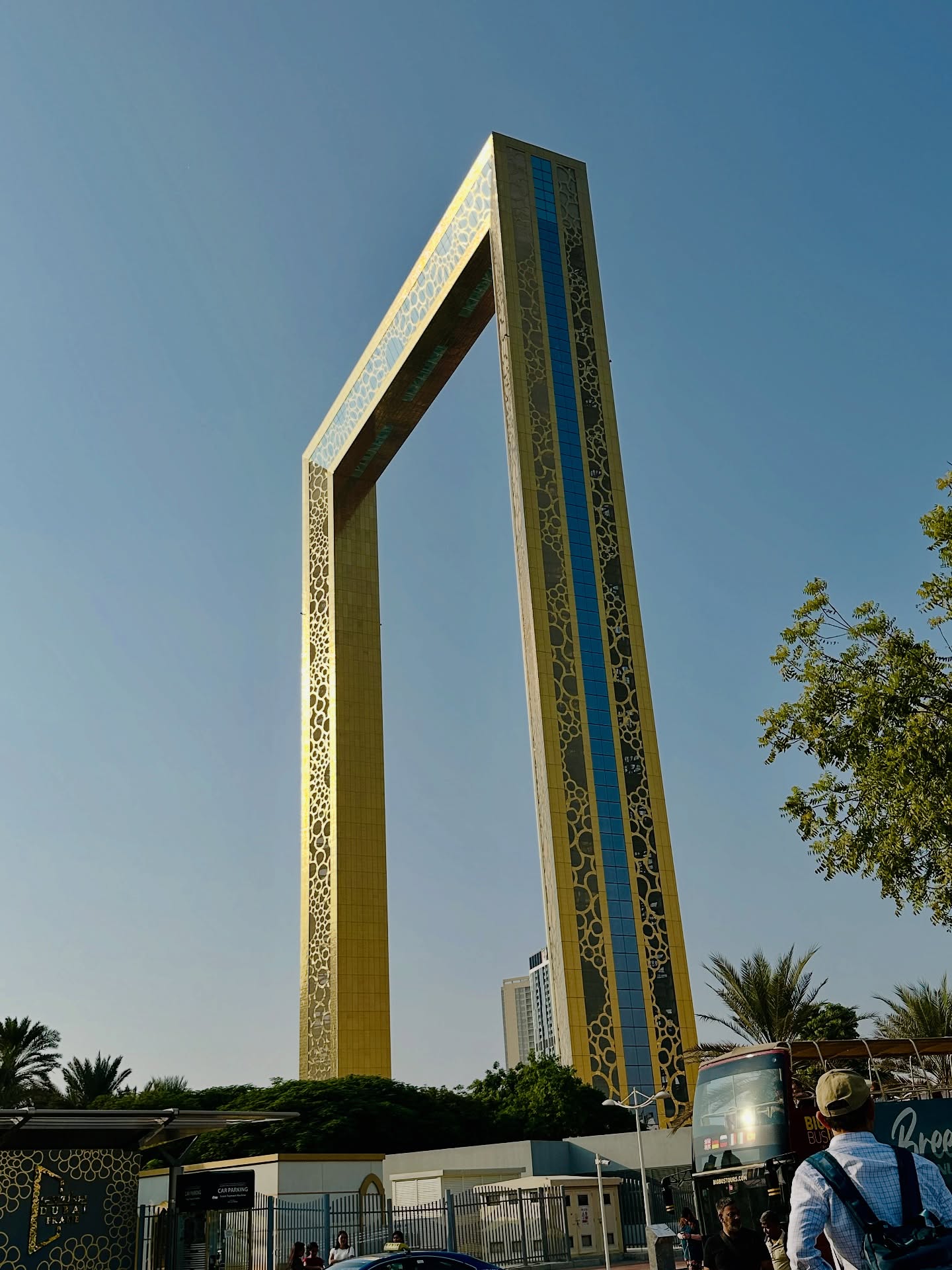 Stage setup for Battle Born event lit in red and blue.